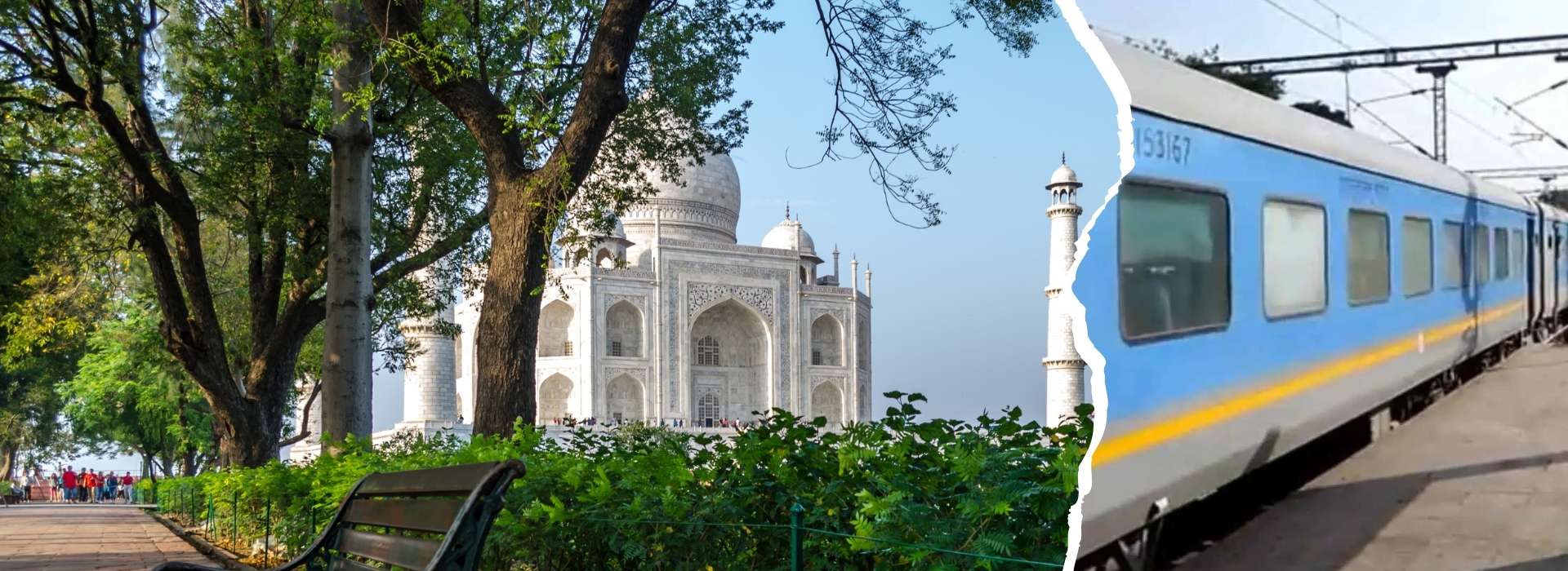 Taj Mahal Tour from Delhi by Express Train